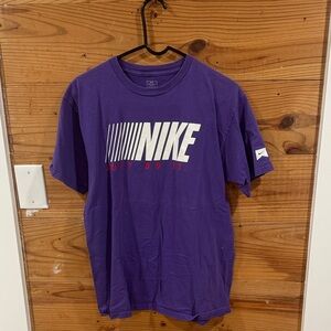 Nike Purple Men's T-Shirt